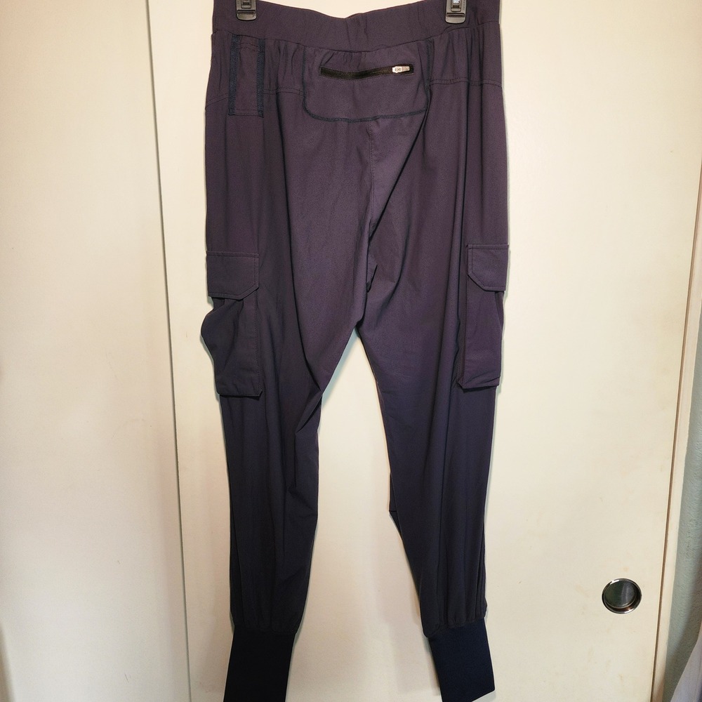2 ASRV Tetra-Lite Cargo Joggers Mens Large Navy&Grey Excellent DSG-0825 Techwear - Picture 15 of 16